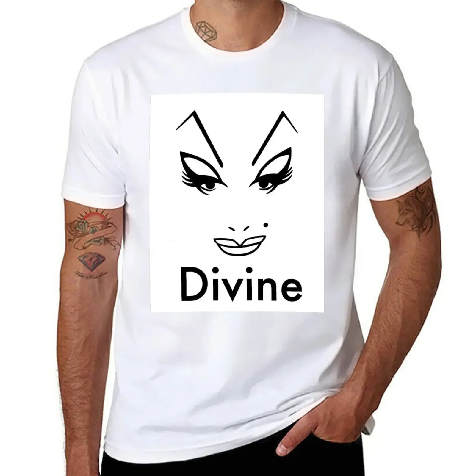 New Divine Drag Queen Face T-Shirt animal print shirt for boys cute tops Short sleeve tee vintage clothes Men's clothing
New Divine Drag Queen Face T-Shirt animal print shirt for boys cute tops Short sleeve tee vintage clothes Men's clothing