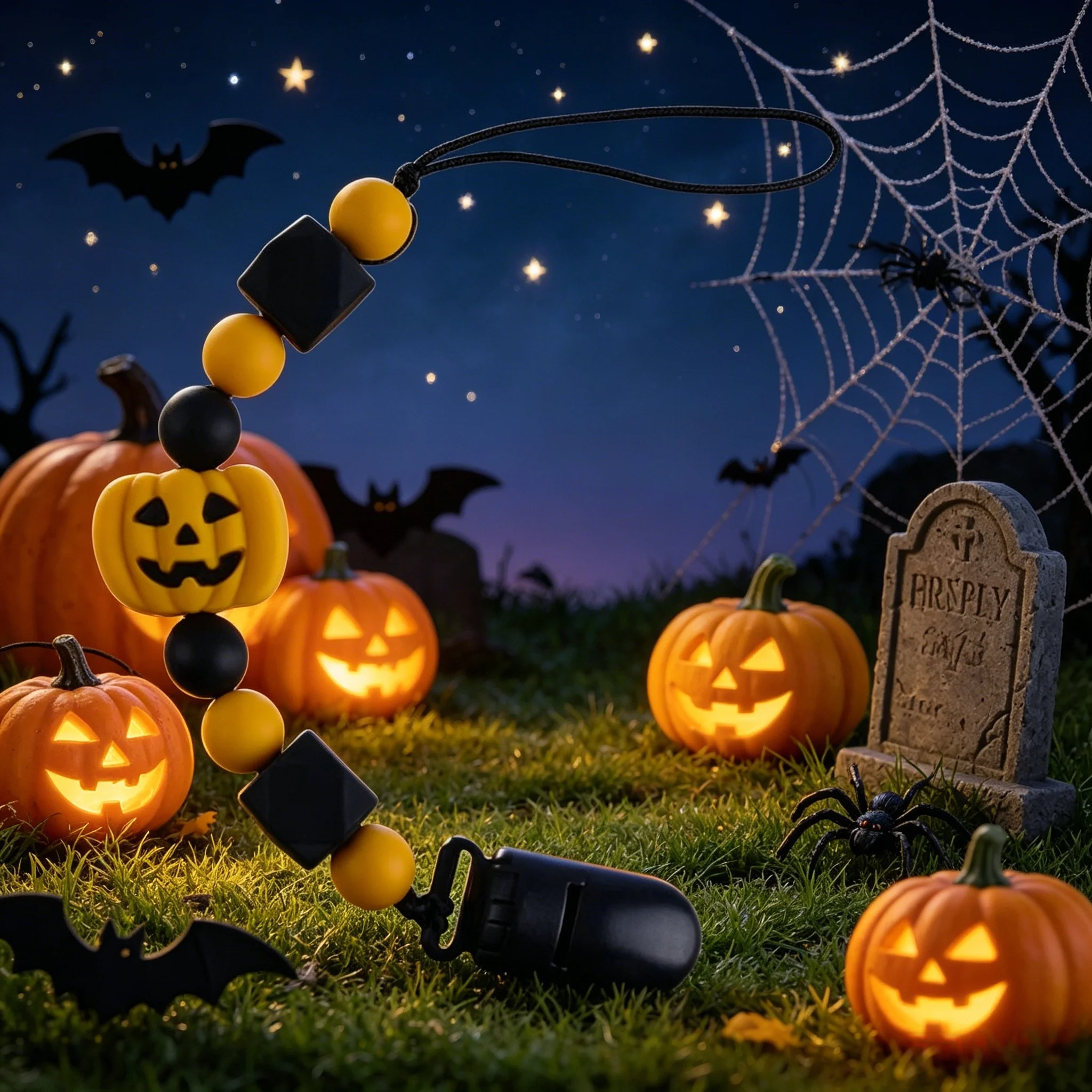 Halloween Pumpkin Teething Holder Silicone Pacifier Clips Infant Dummy Chain Baby Shower Gift Baby Teethers Feeding Accessory
Halloween Pumpkin Teething Holder Silicone Pacifier Clips Infant Dummy Chain Baby Shower Gift Baby Teethers Feeding Accessory
