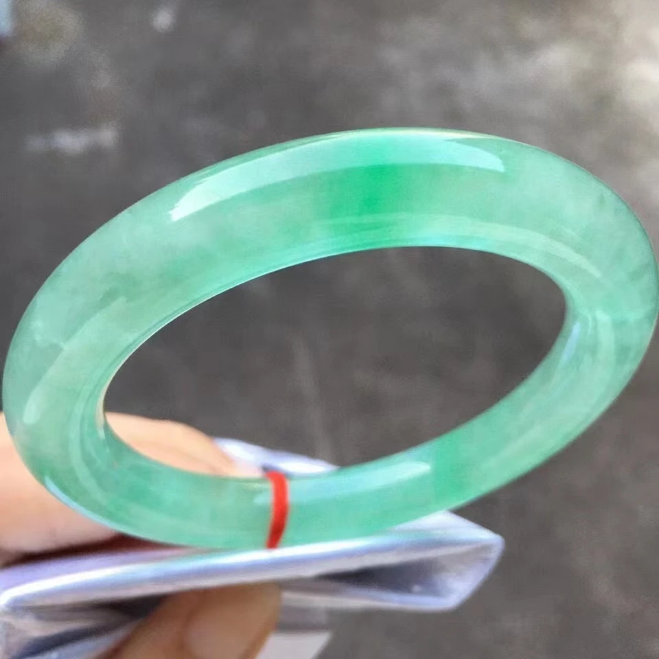 Premium jewelry Natural Jadeite Bangle Exquisite High Ice Blue Floating flower Jade Bracelet Handring Fine Jewelry Accessories
Premium jewelry Natural Jadeite Bangle Exquisite High Ice Blue Floating flower Jade Bracelet Handring Fine Jewelry Accessories