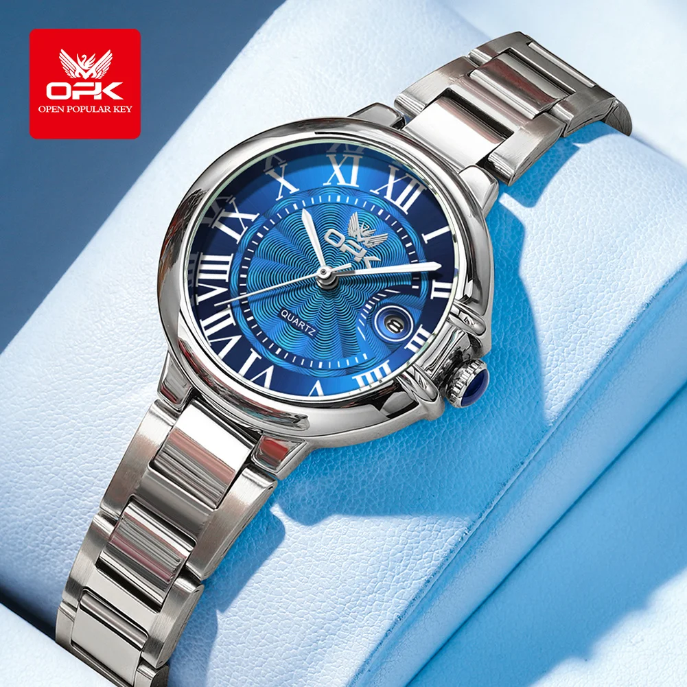 OPK 6039, женские часы, глубокие водонепроницаемые женские ручные часы с календарем
OPK 6039, женские часы, глубокие водонепроницаемые женские ручные часы с календарем