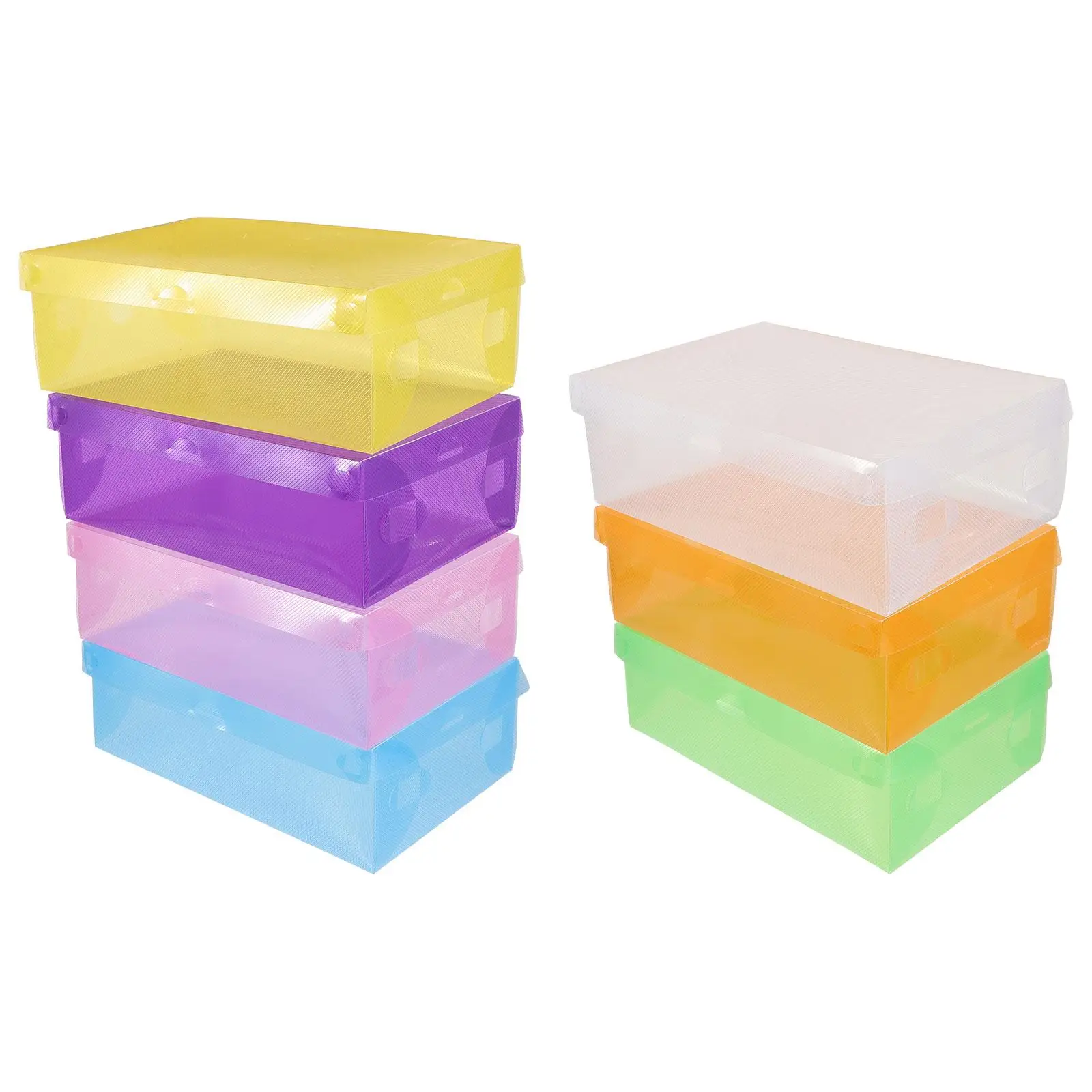 7 Pcs Shoe Storage Box Transparent Orange Child Rack Slots Plastic Display Case Stackable Sneaker Organizer Shoe Container Box
7 Pcs Shoe Storage Box Transparent Orange Child Rack Slots Plastic Display Case Stackable Sneaker Organizer Shoe Container Box