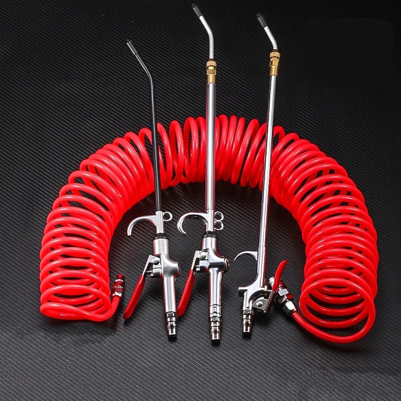 Industrial Air Blow Gun,Extensible Stainless Steel Air Flow Nozzle Pneumatic Air Extended Dust Air Blower 360 Degree Swivel Hook
Industrial Air Blow Gun,Extensible Stainless Steel Air Flow Nozzle Pneumatic Air Extended Dust Air Blower 360 Degree Swivel Hook