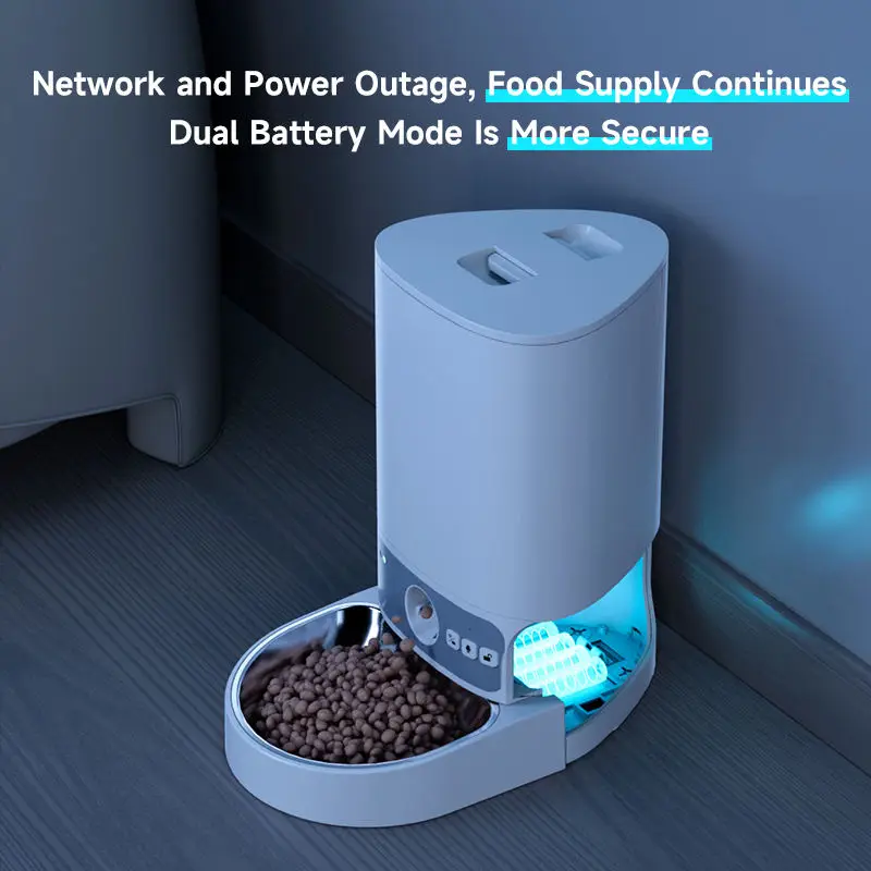 2,5 л автоматическая кормушка для кошек WIFI умный дозатор корма для домашних животных для сухой кормы детский дозатор с сухой коробкой
2,5 л автоматическая кормушка для кошек WIFI умный дозатор корма для домашних животных для сухой кормы детский дозатор с сухой коробкой