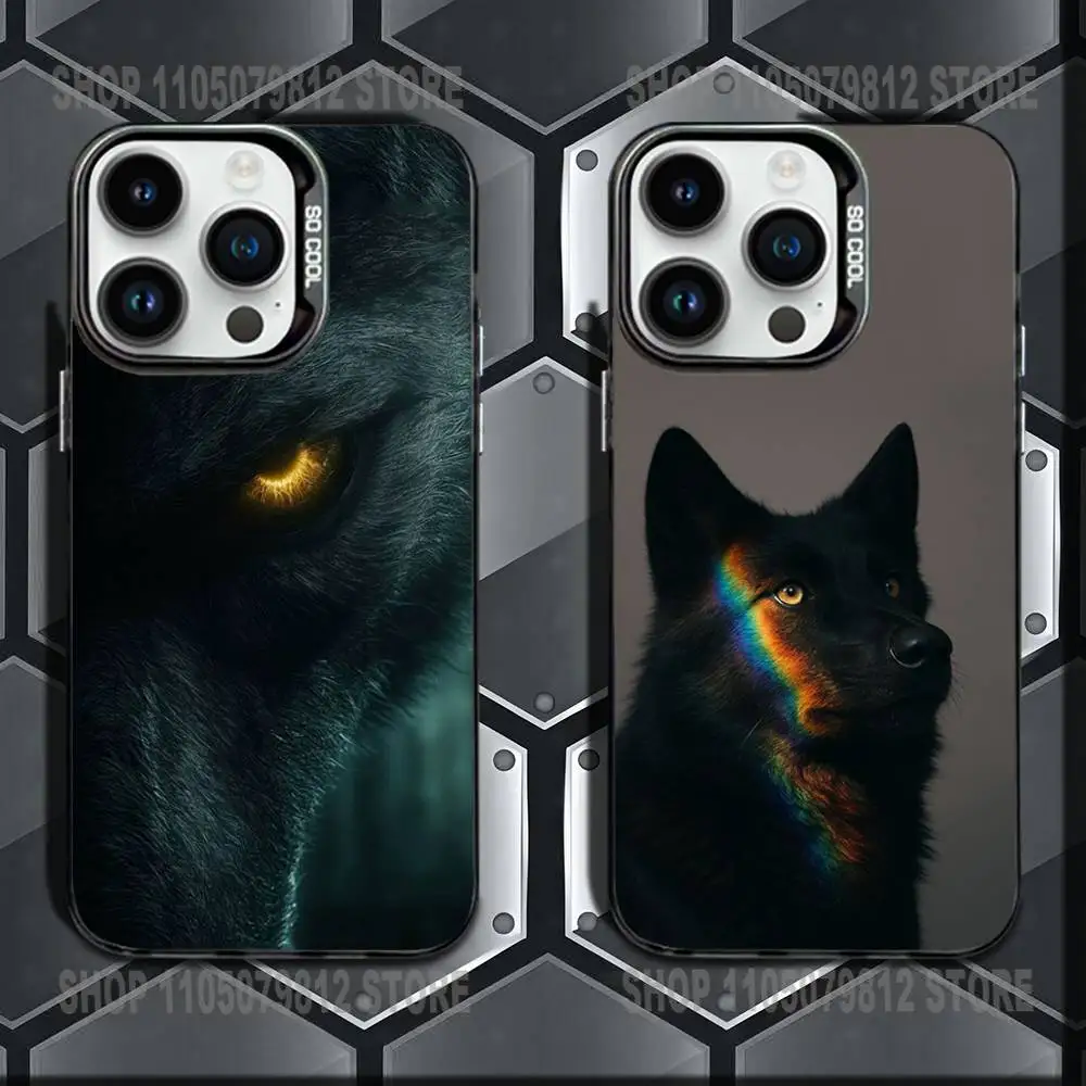 Mystic Black Wolf in Rainbow Light Phone Case For iPhone 16,15,14,13,12,11,Mini,Pro,E,MAX Black Candy Matte Shockproof Cover
Mystic Black Wolf in Rainbow Light Phone Case For iPhone 16,15,14,13,12,11,Mini,Pro,E,MAX Black Candy Matte Shockproof Cover