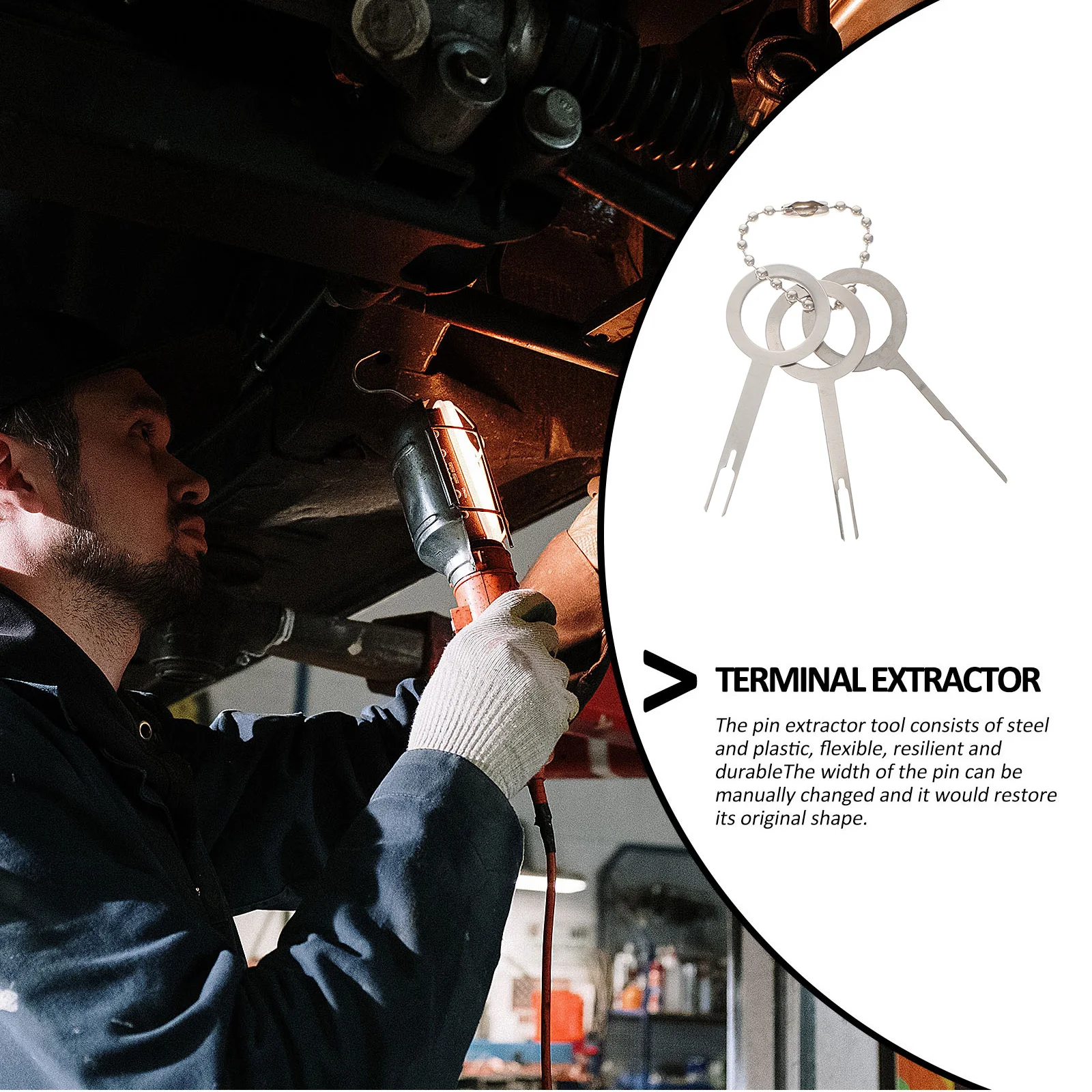 73Pcs Terminal Removal Tool Kit Car Auto Electrical Pin Extractors Depinning Ejector Connector Wire Harness Repair Tools
73Pcs Terminal Removal Tool Kit Car Auto Electrical Pin Extractors Depinning Ejector Connector Wire Harness Repair Tools