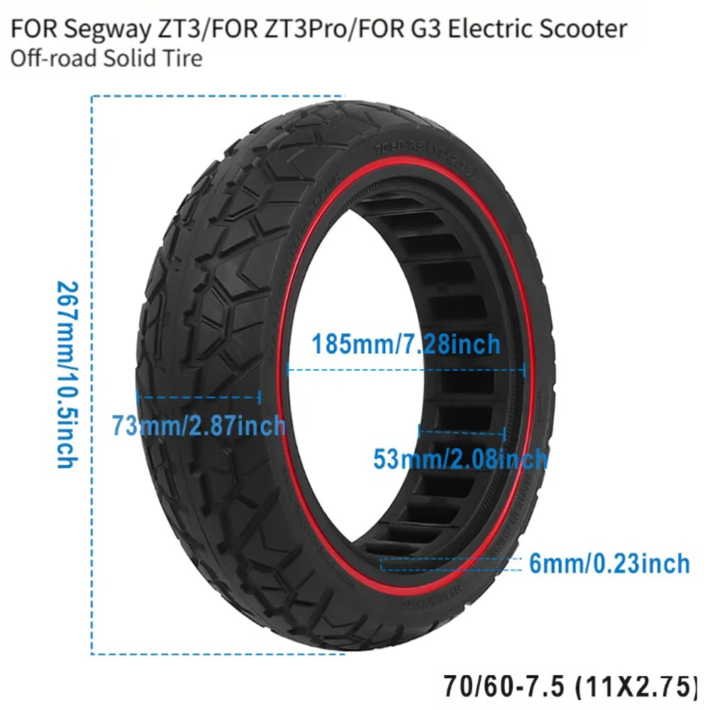 High Grip Rubber Scooter Tire Easy Replace Tire G3 Scooter Tire As Picture Shown Off-road Tire Easy To Replace
High Grip Rubber Scooter Tire Easy Replace Tire G3 Scooter Tire As Picture Shown Off-road Tire Easy To Replace