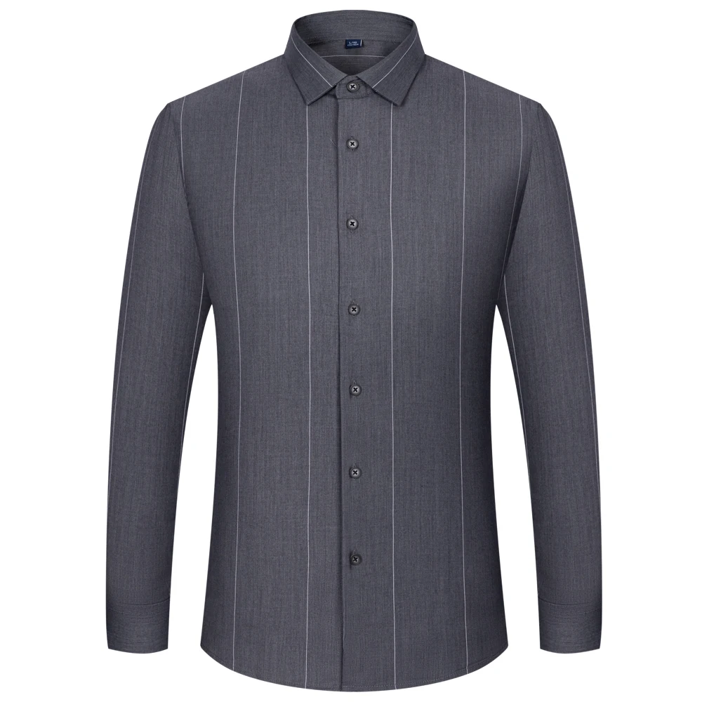 Color Block Striped Long Sleeve Dress Shirt for Men - Breathable Bamboo Fiber - Perfect for Outdoor Activities and Casual Events
Color Block Striped Long Sleeve Dress Shirt for Men - Breathable Bamboo Fiber - Perfect for Outdoor Activities and Casual Events