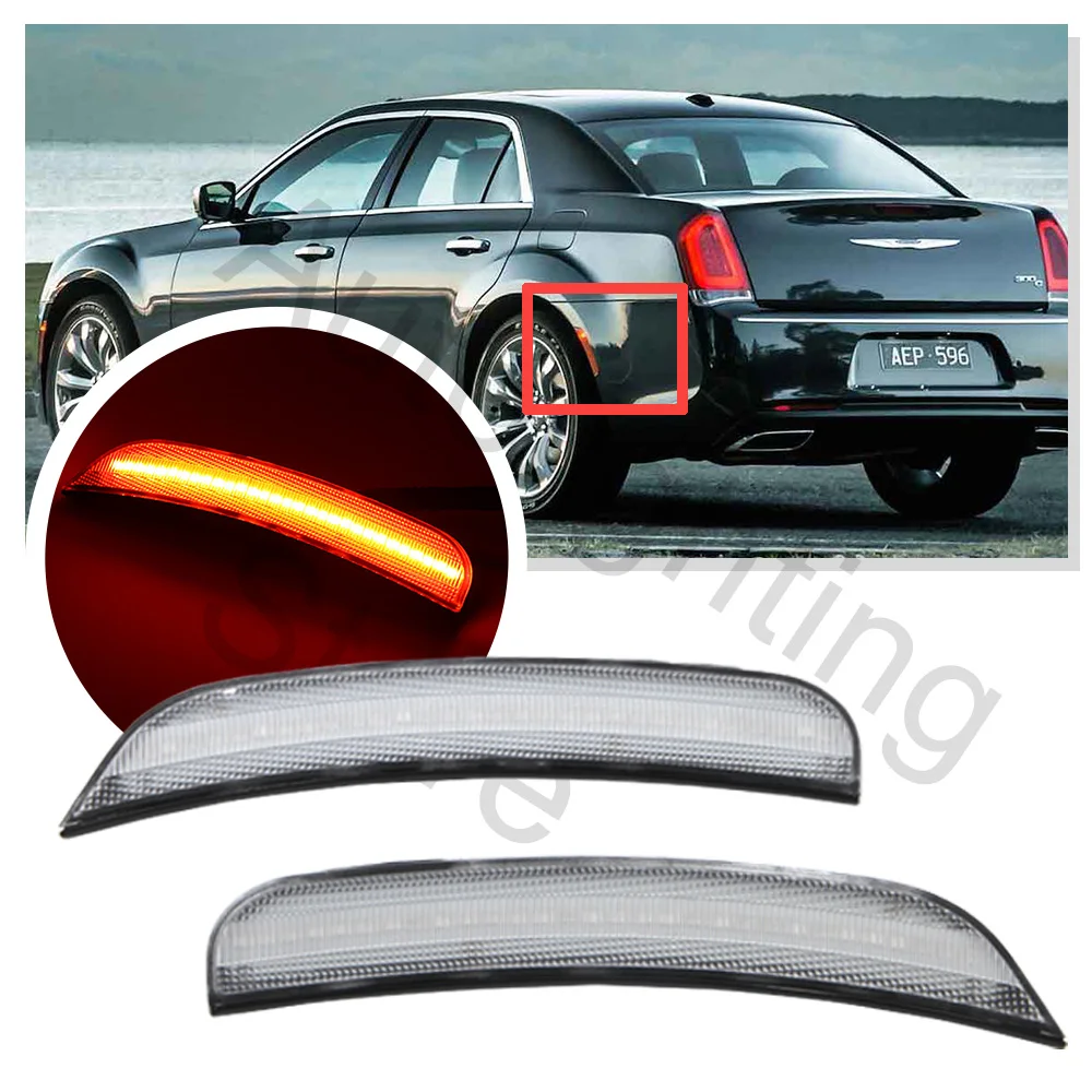 2PCS Rear Red LED Side Marker Light For Chrysler 300 2015 2016 2017 2018 2019 2020- Turn Signal Light USA version
2PCS Rear Red LED Side Marker Light For Chrysler 300 2015 2016 2017 2018 2019 2020- Turn Signal Light USA version