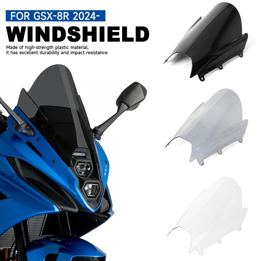 Лобовое стекло мотоцикла для Suzuki GSX-8R GSX 8R 2024 2025, ветрозащитный экран, аксессуары, новинка
Лобовое стекло мотоцикла для Suzuki GSX-8R GSX 8R 2024 2025, ветрозащитный экран, аксессуары, новинка