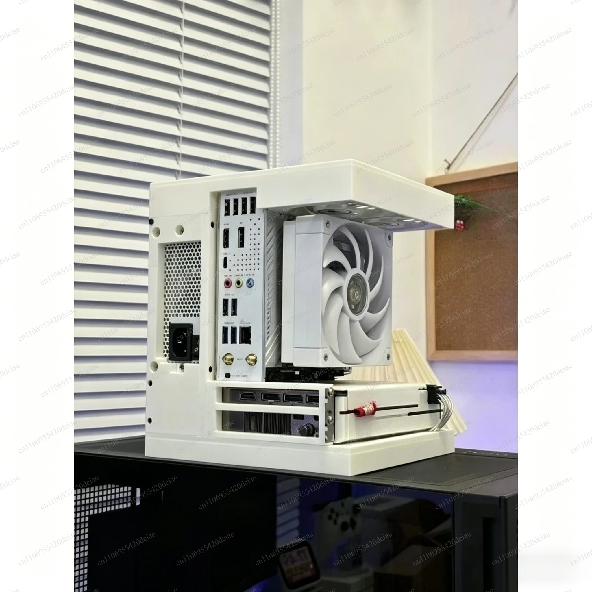 Desktop Mini SFF PC Chassis, Supports 17x17 / 17x19 Motherboard & SFX Power Supply
Desktop Mini SFF PC Chassis, Supports 17x17 / 17x19 Motherboard & SFX Power Supply