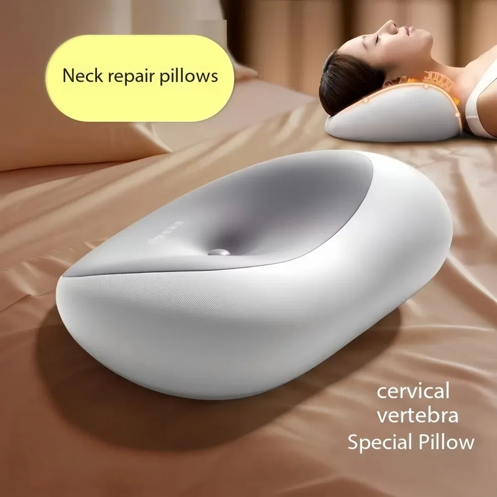 Cervical Pillow Memory Foam Sleep-Specific Pillow Ergonomic Soft Comfortable Skin-Friendly Fabric Relieves Neck Pressure Pillow
Cervical Pillow Memory Foam Sleep-Specific Pillow Ergonomic Soft Comfortable Skin-Friendly Fabric Relieves Neck Pressure Pillow