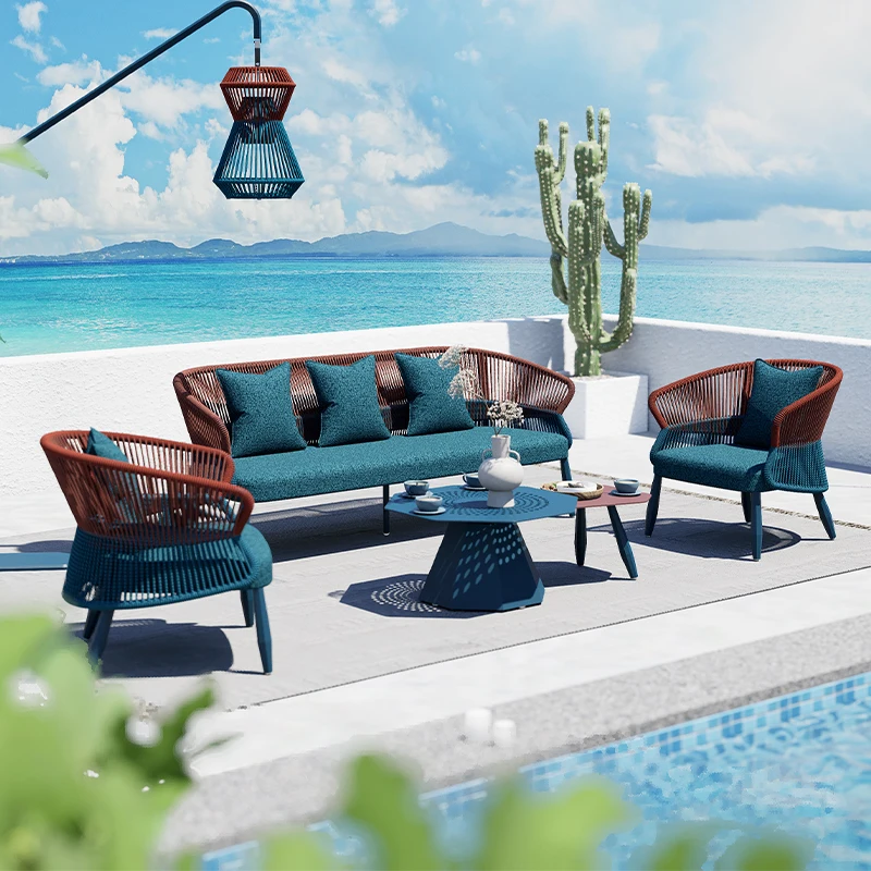 &y Modern Outdoor Rope Sofa Set-Waterproof Weather Resistant Eco-Friendly Durable for Villa Garden Patio Hotel Leisure
&y Modern Outdoor Rope Sofa Set-Waterproof Weather Resistant Eco-Friendly Durable for Villa Garden Patio Hotel Leisure