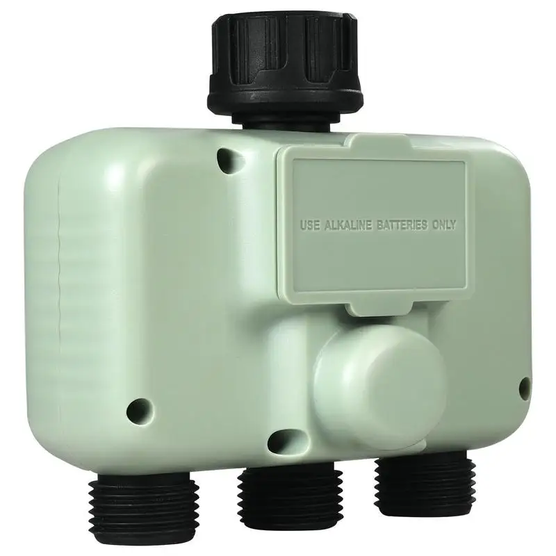 Irrigation Controller 3 Outlets For Yard Garden Lawn, Independent Watering Zone LCD Display Rain Delay Manual Mode 360° Brass Inlet Metal Filter
Irrigation Controller 3 Outlets For Yard Garden Lawn, Independent Watering Zone LCD Display Rain Delay Manual Mode 360° Brass Inlet Metal Filter