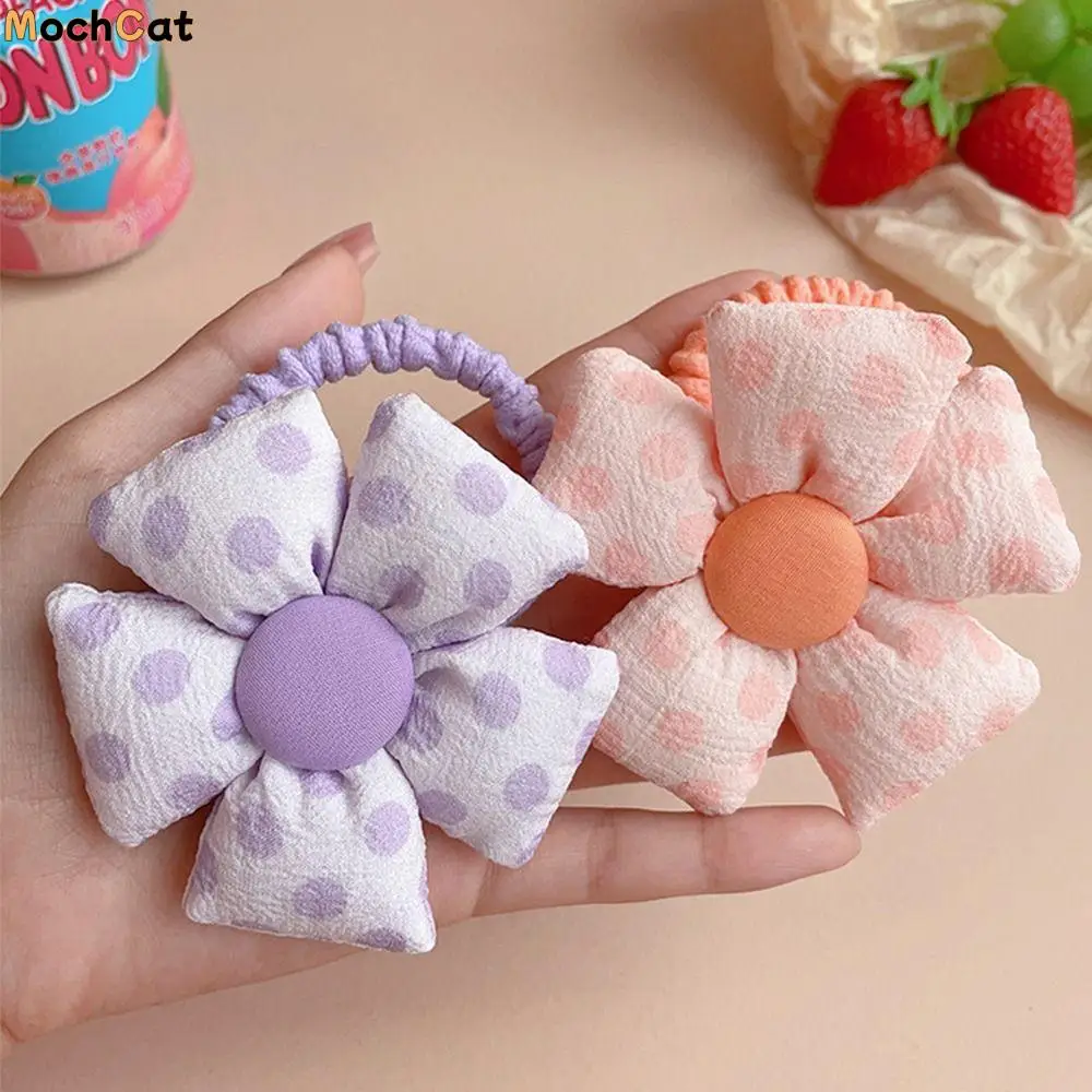 Sweet Temperament Elastic Hair Band Girls Dot All-match Hair Rope Korean Style Hair Accessories Sunflower Women Rubber Band
Sweet Temperament Elastic Hair Band Girls Dot All-match Hair Rope Korean Style Hair Accessories Sunflower Women Rubber Band