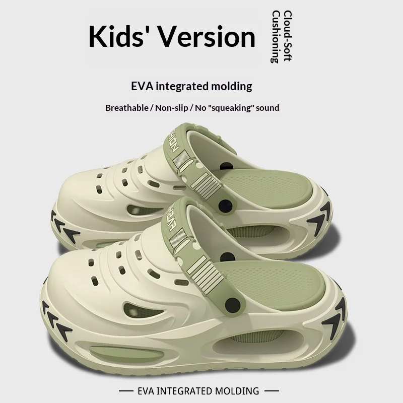 A pair of cool and breathable children's summer sandals, featuring comfortable, breathable and durable slippers WK-967
A pair of cool and breathable children's summer sandals, featuring comfortable, breathable and durable slippers WK-967