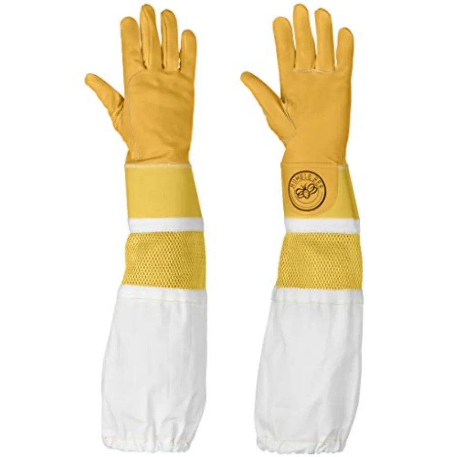 115 Cowhide Beekeeping Gloves with Reinforced and Ventilated Cuffs
115 Cowhide Beekeeping Gloves with Reinforced and Ventilated Cuffs
