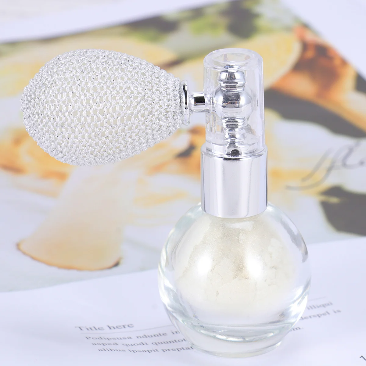 Highlighter Powder Sprayer Perfume Bottle Pearl White Makeup Glitter High Gloss Durable Lightweight Long Lasting Skin Friendly
Highlighter Powder Sprayer Perfume Bottle Pearl White Makeup Glitter High Gloss Durable Lightweight Long Lasting Skin Friendly