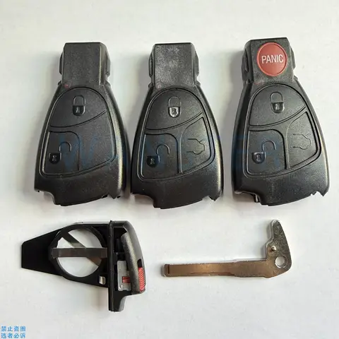 2 3 4 Buttons Car Key Fob Shell Case Housing for Mercedes Benz B C E ML S CLK Class CL MB W204 W203 W211 W208 1996 2004 2005