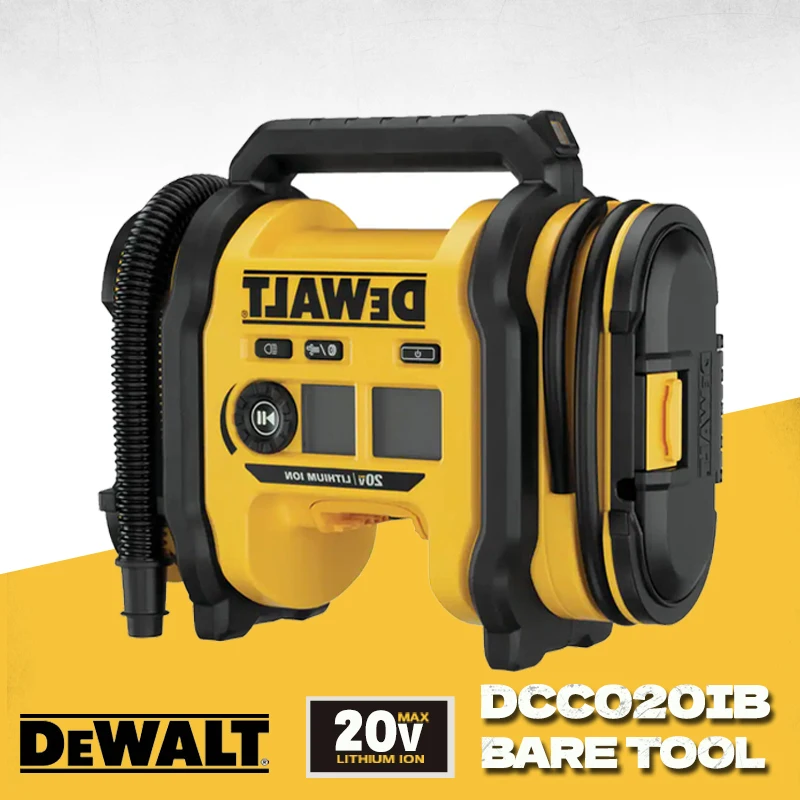DEWALT DCC020IB Аккумуляторный воздушный насос 20 В MAX 160 PSI Электрический воздушный насос для накачивания шин Dewalt Электроинструменты
DEWALT DCC020IB Аккумуляторный воздушный насос 20 В MAX 160 PSI Электрический воздушный насос для накачивания шин Dewalt Электроинструменты