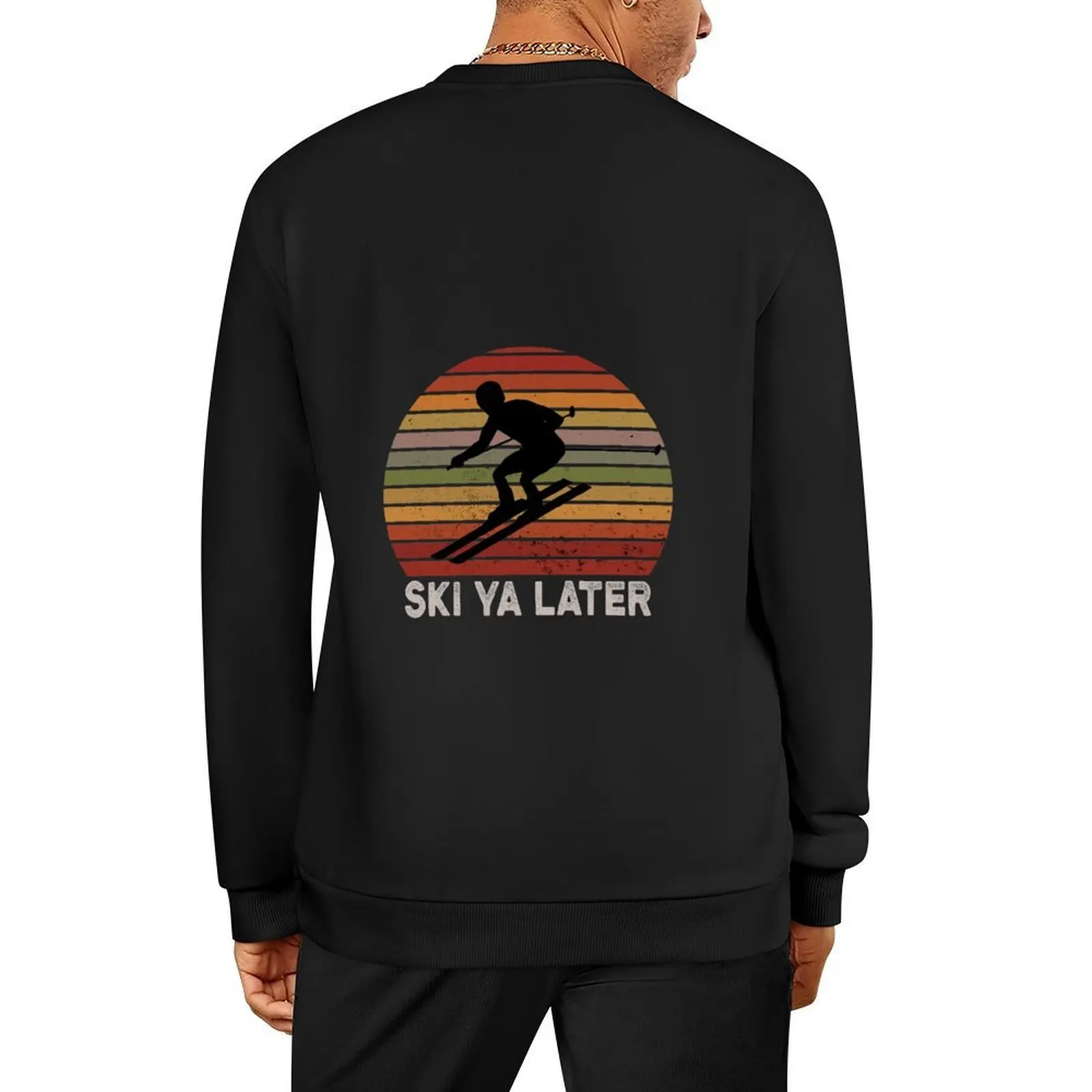 Ski ya later See you later Skiing Retro Vintage Pullover male clothes men's clothing men's clothes pullover
Ski ya later See you later Skiing Retro Vintage Pullover male clothes men's clothing men's clothes pullover