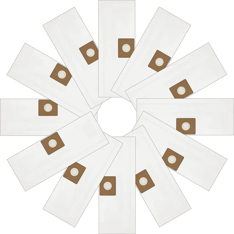 B62B-12PCS Vacuum Bags 2-2.5 Gallon Type B Vacuum Disposable Filter Paper Bags For Shopvac
B62B-12PCS Vacuum Bags 2-2.5 Gallon Type B Vacuum Disposable Filter Paper Bags For Shopvac