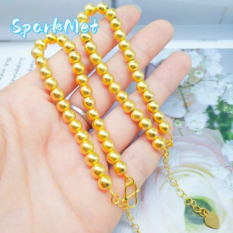 Sparkmet Pure gold bracelet 9999 real gold bracelet 24K gold women's good luck bead bracelet AU999 women's bead bracelet gold je
Sparkmet Pure gold bracelet 9999 real gold bracelet 24K gold women's good luck bead bracelet AU999 women's bead bracelet gold je