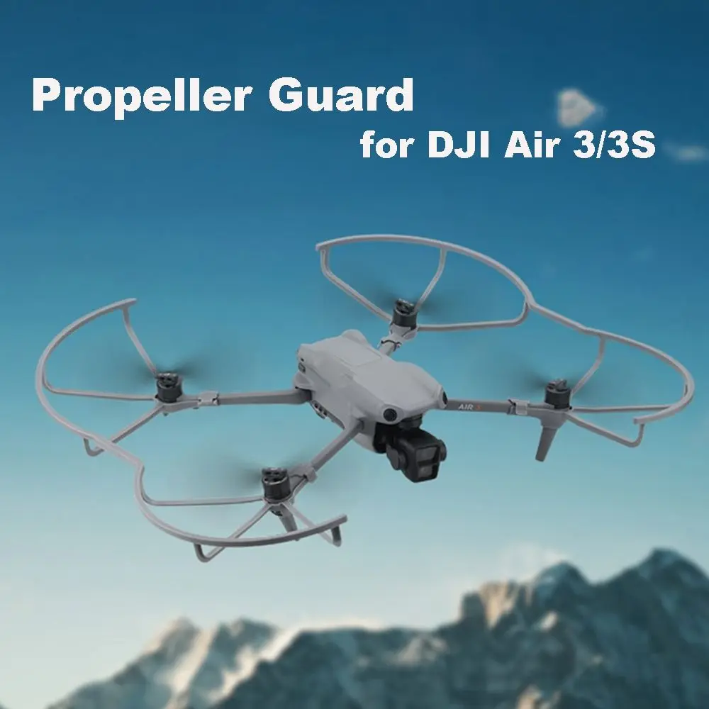 Anti-collision Propeller Guard Protection Cover Lightweight Drone Bumper Anti-drop Quick Release Rings Protector for DJI Air3/3S
Anti-collision Propeller Guard Protection Cover Lightweight Drone Bumper Anti-drop Quick Release Rings Protector for DJI Air3/3S