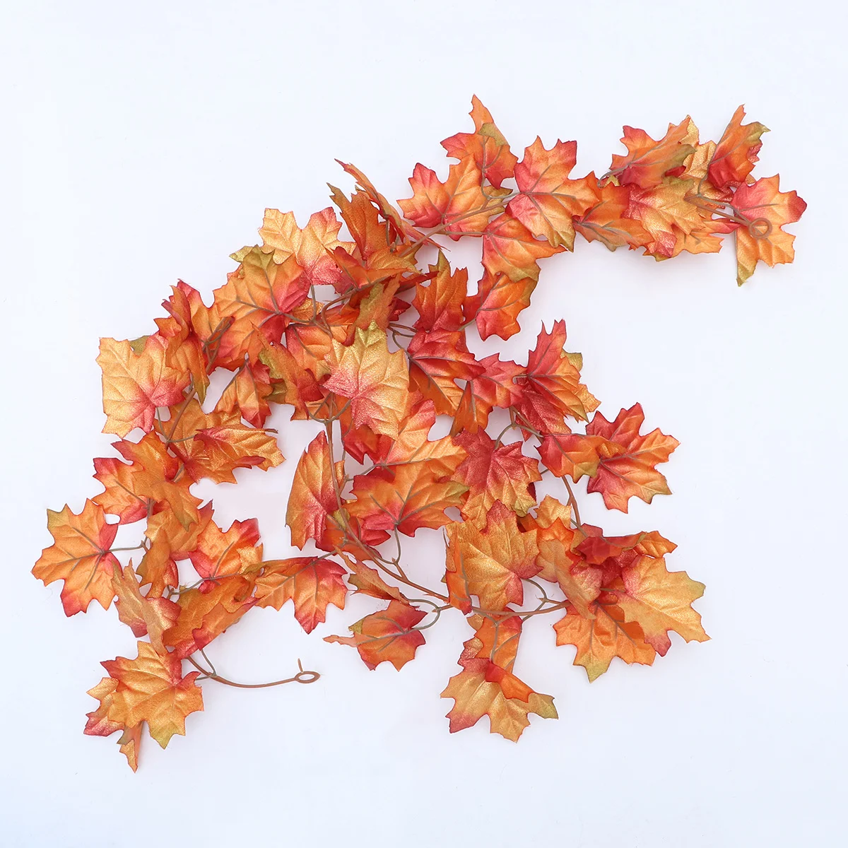 1Pcs Artificial Rattans Hanging Vine Fake Maple Leaves for Indoor Outdoor Use Wall Door Swing Decor Simulation Leaves Romantic
1Pcs Artificial Rattans Hanging Vine Fake Maple Leaves for Indoor Outdoor Use Wall Door Swing Decor Simulation Leaves Romantic