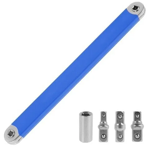Offset Extension Wrench For Multi Purpose Use With Ratchet Mechanism Dual Function Tool
Offset Extension Wrench For Multi Purpose Use With Ratchet Mechanism Dual Function Tool