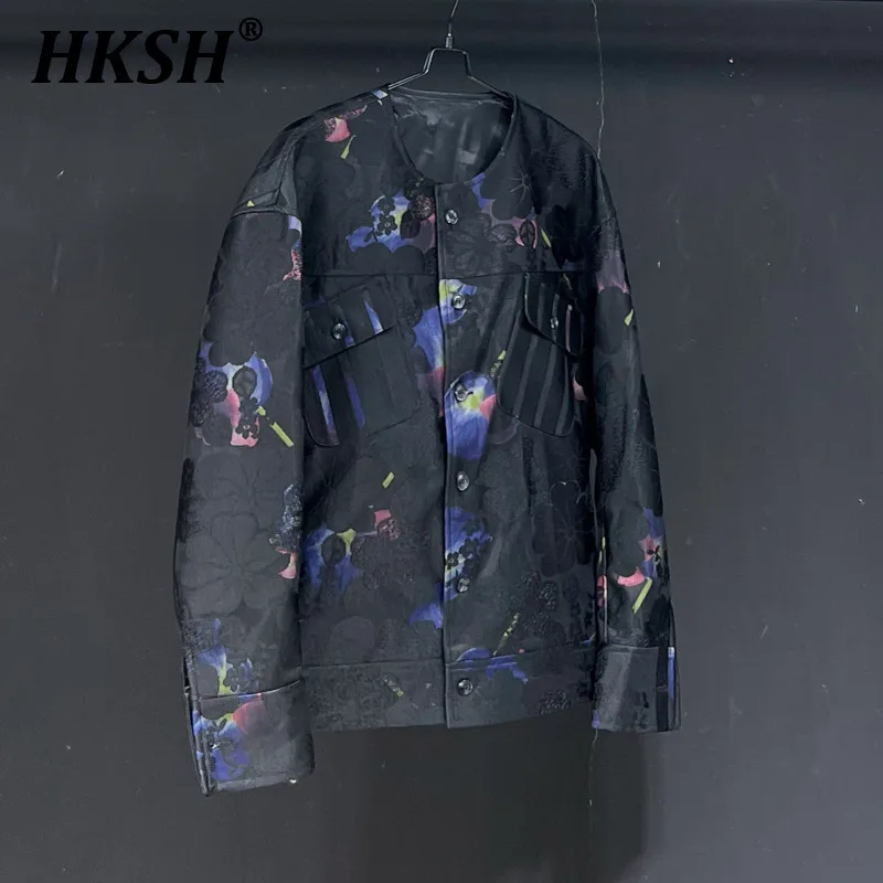 HKSH Spring Autumn New Men Tide Original Design 2025 New Floral Print Loose Casual Long Sleeve Shirt Chic Fashion Jacket HK4596
HKSH Spring Autumn New Men Tide Original Design 2025 New Floral Print Loose Casual Long Sleeve Shirt Chic Fashion Jacket HK4596