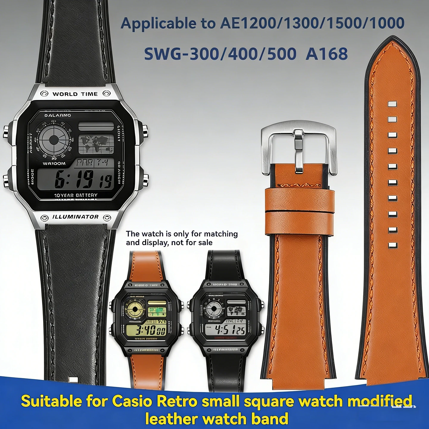 Винтажный ремешок для часов из воловьей кожи для Casio A158 A158W A168 F91W AE-1200 AE1300 SGW-300 SGW-1500 A159 A169 series
Винтажный ремешок для часов из воловьей кожи для Casio A158 A158W A168 F91W AE-1200 AE1300 SGW-300 SGW-1500 A159 A169 series