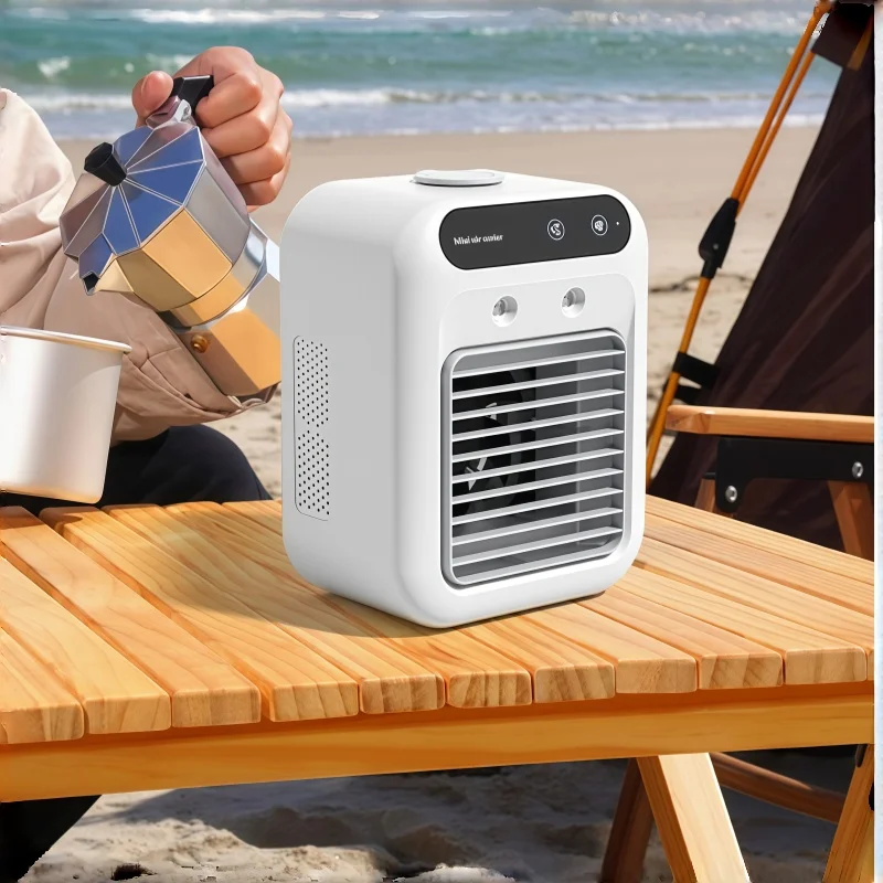 Portable Small Cooling Fan Air Conditioner Mini USB Rechargeable Refrigeration Fan for Outdoor Camping Travel Mobile
Portable Small Cooling Fan Air Conditioner Mini USB Rechargeable Refrigeration Fan for Outdoor Camping Travel Mobile