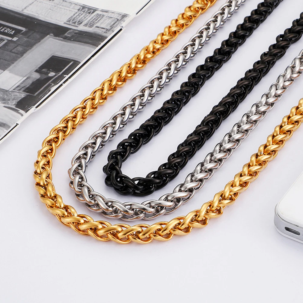 3 Pcs Stainless Steel Necklace Men Hip hop Punk Style Chain Durable Fine Workmanship Comfortable Suitable Accessories Clothing
3 Pcs Stainless Steel Necklace Men Hip hop Punk Style Chain Durable Fine Workmanship Comfortable Suitable Accessories Clothing