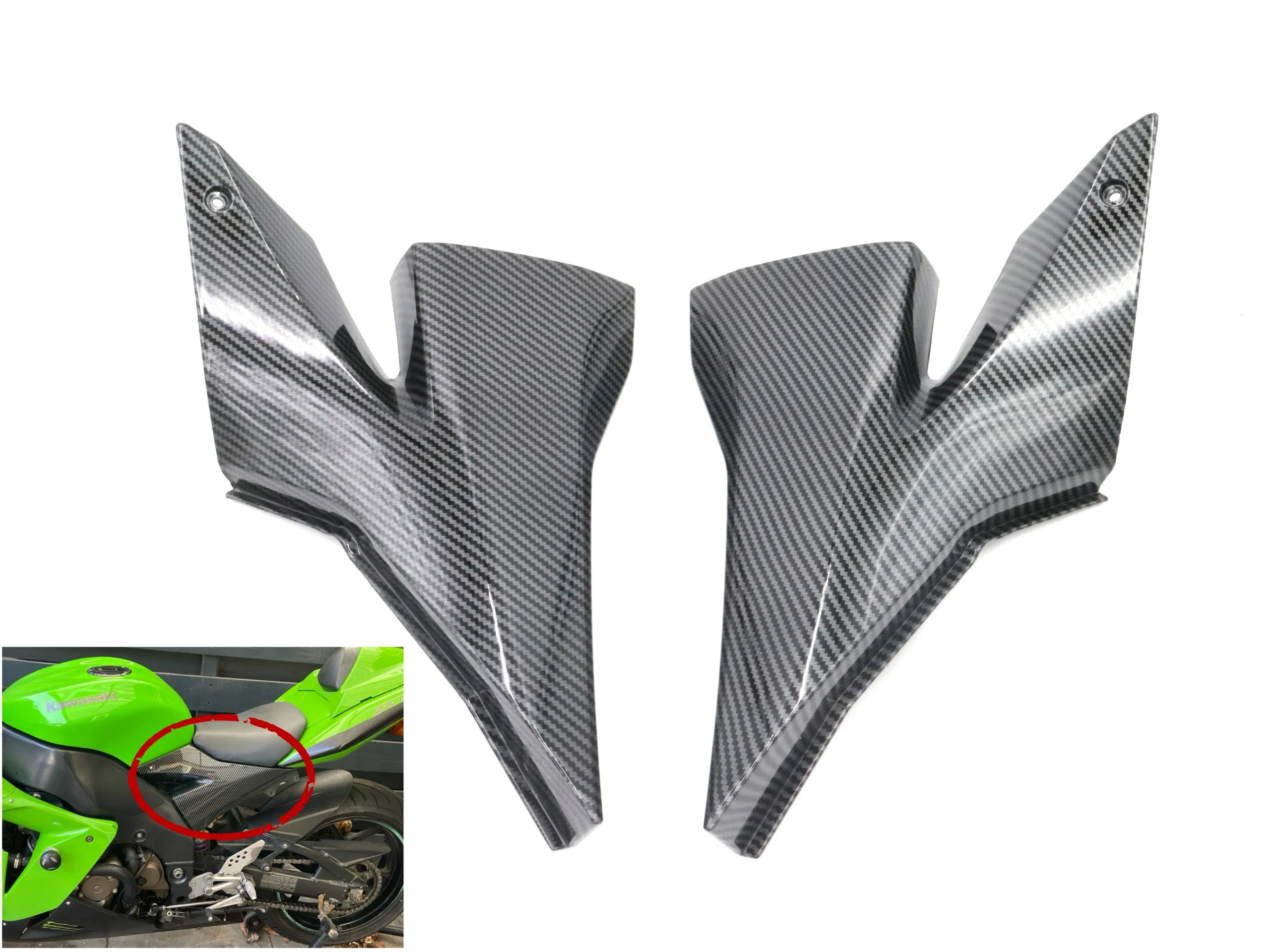 Carbon Fiber Paint Tank Side Cover Panel Fairing for Kawasaki ZX-10R ninja zx10r 2004 2005
Carbon Fiber Paint Tank Side Cover Panel Fairing for Kawasaki ZX-10R ninja zx10r 2004 2005