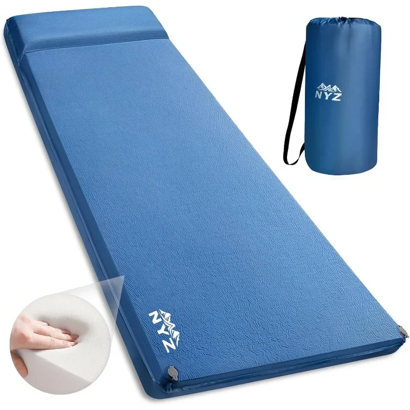 NYZ Self Inflating Sleeping Pad for Camping with Pillow Waterproof for Outdoor Camping Travel Tent Car
NYZ Self Inflating Sleeping Pad for Camping with Pillow Waterproof for Outdoor Camping Travel Tent Car