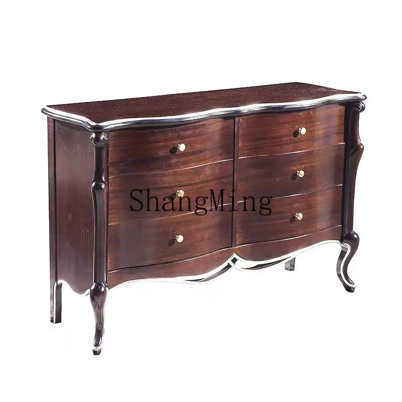 ZYH solid wood six-chest cabinet living room drawer storage locker retro five-chest cabinet
ZYH solid wood six-chest cabinet living room drawer storage locker retro five-chest cabinet