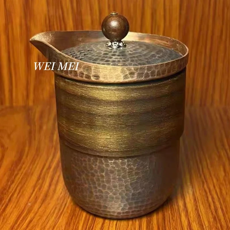Pure Copper Tea Set with One Pot and Two Cups,Travel Anti-Scald Fast Guest Cup,Coffee Mug Tea Brewing Mugs,Gift Copper Drinkware
Pure Copper Tea Set with One Pot and Two Cups,Travel Anti-Scald Fast Guest Cup,Coffee Mug Tea Brewing Mugs,Gift Copper Drinkware
