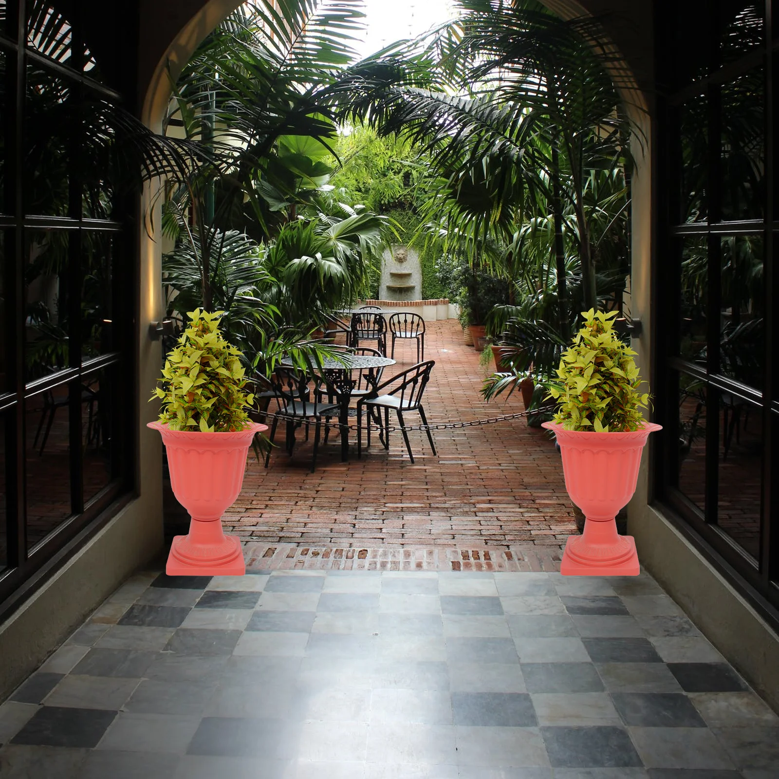 1 Premium Plastic Flower Pot Simple Elegant Design for Indoor Outdoor Plants Decorative Plant Container for Home Balcony Office
1 Premium Plastic Flower Pot Simple Elegant Design for Indoor Outdoor Plants Decorative Plant Container for Home Balcony Office