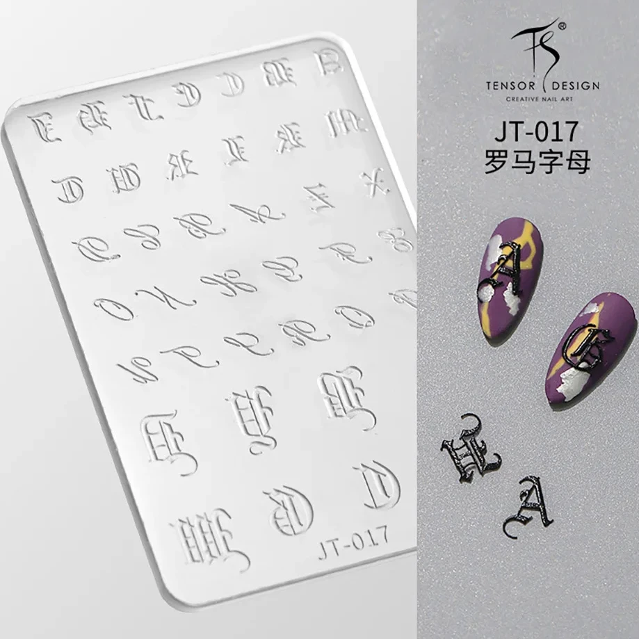 Roman Alphabet English Letter Line Bowknot Star Heart Snowflake Silicone Carve Mold Mould Nail Art Accessories Manicure Template
Roman Alphabet English Letter Line Bowknot Star Heart Snowflake Silicone Carve Mold Mould Nail Art Accessories Manicure Template