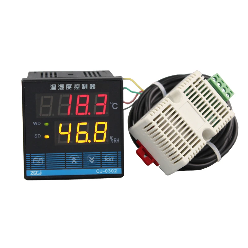 Digital Hygrometer and thermometer Greenhouse garden Grow seedlings humiture controller
Digital Hygrometer and thermometer Greenhouse garden Grow seedlings humiture controller