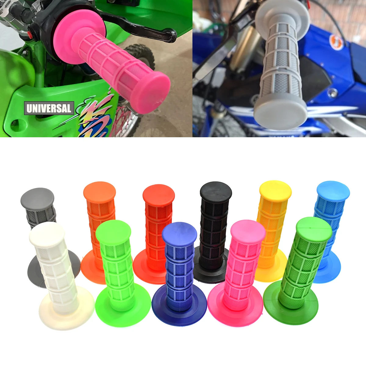 Motocross Dirt Pit Bike Black MX Gel Rubber HandleBar Grip For CR CRF XR YZ WR TTR KX KLX RMZ RMX RM TC TE FC FE ATV Enduro
Motocross Dirt Pit Bike Black MX Gel Rubber HandleBar Grip For CR CRF XR YZ WR TTR KX KLX RMZ RMX RM TC TE FC FE ATV Enduro