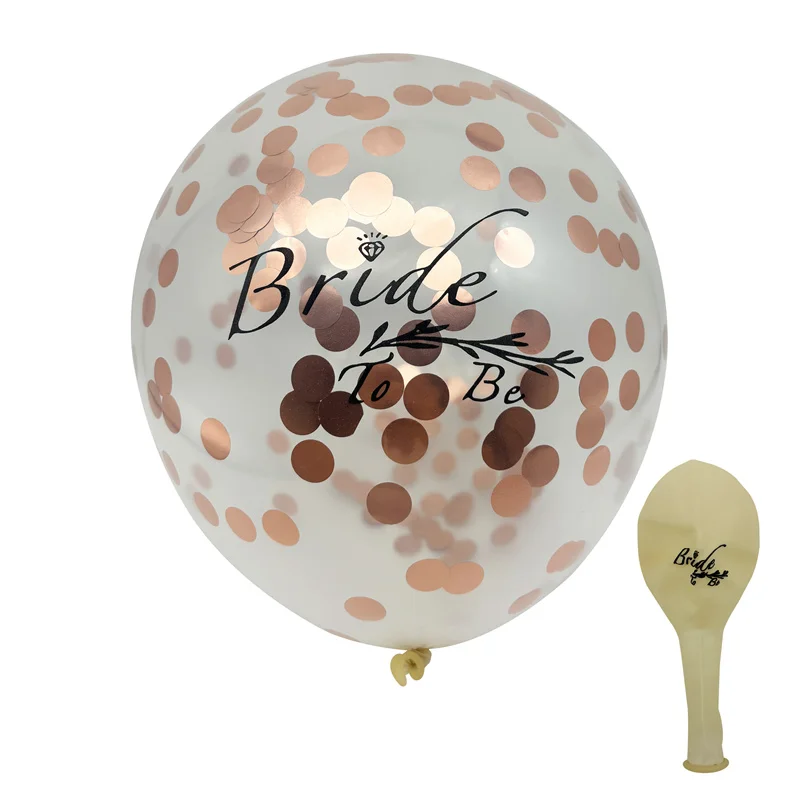 Rose Gold Confetti Bride To Be Clear Latex Balloons Bridal Shower Bachelorette Party Decor Engagement Wedding Hen Party Supplies
Rose Gold Confetti Bride To Be Clear Latex Balloons Bridal Shower Bachelorette Party Decor Engagement Wedding Hen Party Supplies