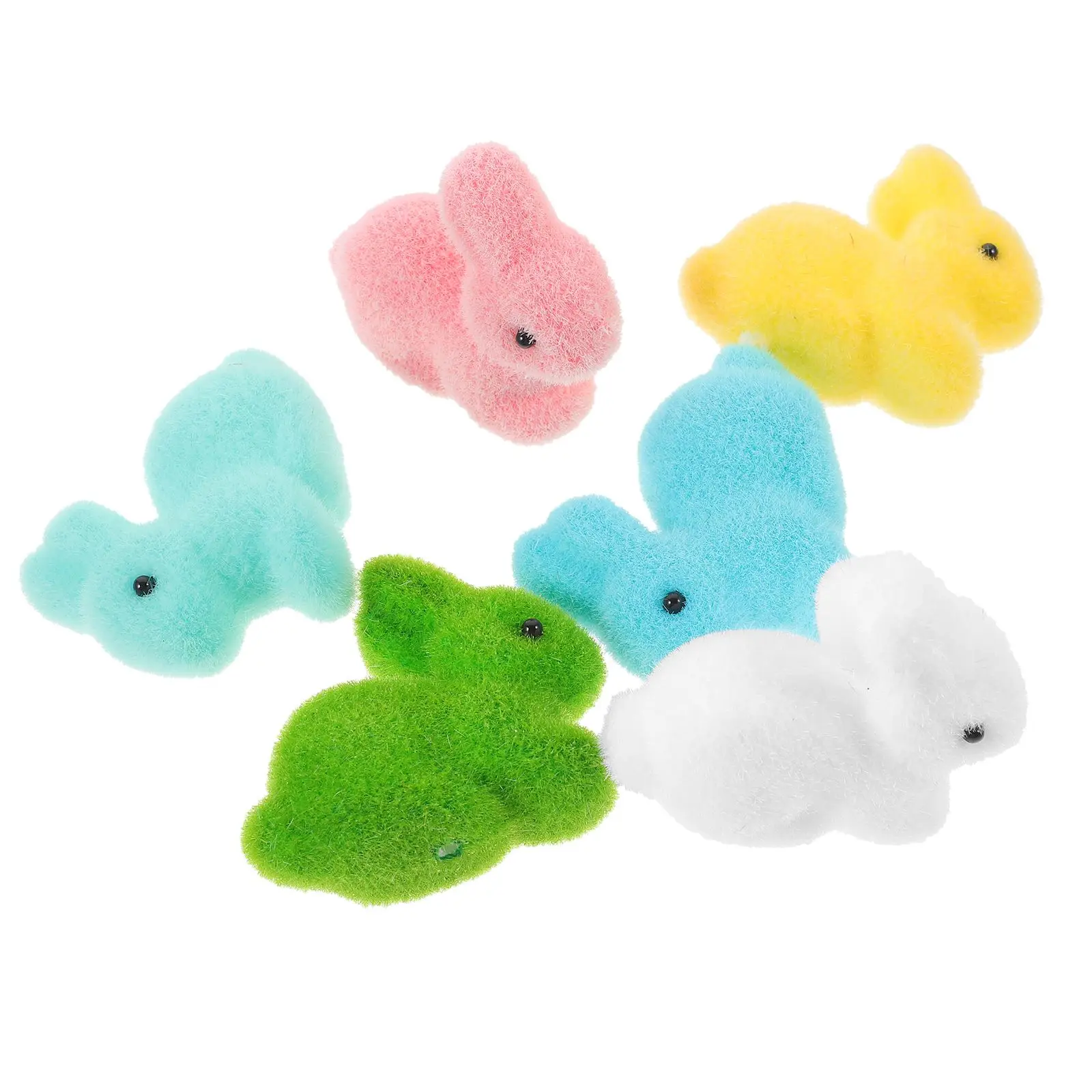 6 Pcs Bunny Ornaments 7 7X5 3X3 3cm Desk Garden Decor Mini Statue Easter Party Mini Bunny Figurines Supplies Rabbit Figurines
6 Pcs Bunny Ornaments 7 7X5 3X3 3cm Desk Garden Decor Mini Statue Easter Party Mini Bunny Figurines Supplies Rabbit Figurines