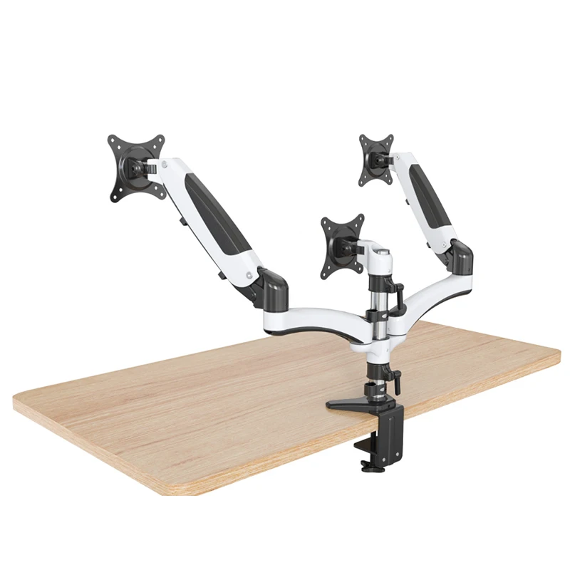 Hot sell 15--24''Aluminum Clamp Desk Gas Spring 3 Monitor Holder Arm Monitor Stand
Hot sell 15--24''Aluminum Clamp Desk Gas Spring 3 Monitor Holder Arm Monitor Stand