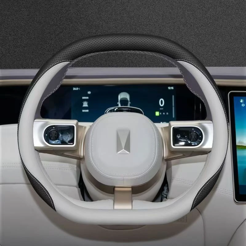 For Changan AVATAR 11 2022-2024 Auto Mobile Leather Hand Sewn Steering Wheel Cover Interior Accessories Protection Decoration
For Changan AVATAR 11 2022-2024 Auto Mobile Leather Hand Sewn Steering Wheel Cover Interior Accessories Protection Decoration