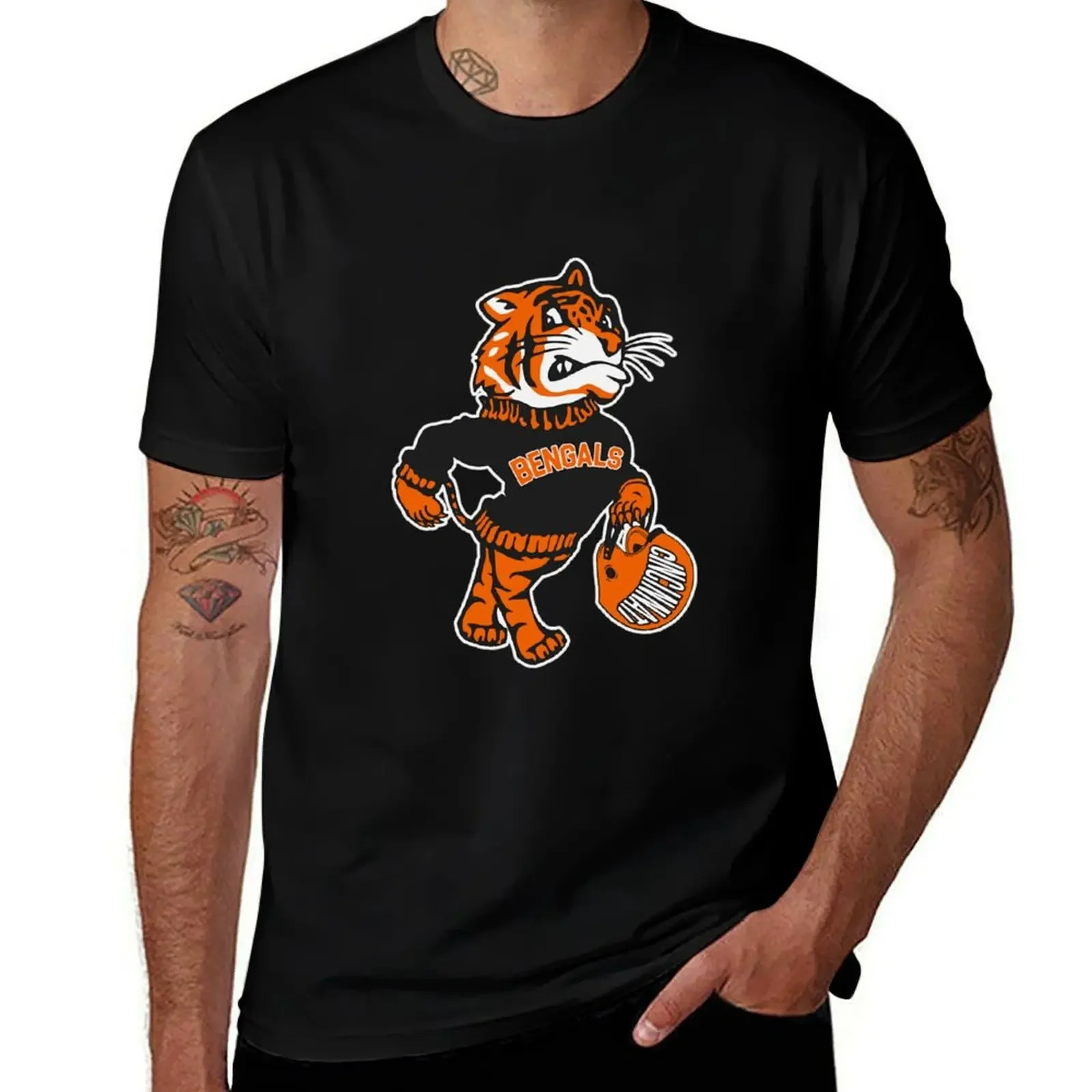 Bengals Reimagined Vintage Fighting Mascot T-Shirt vintage graphic t shirts T-shirts man mens designer t shirt
Bengals Reimagined Vintage Fighting Mascot T-Shirt vintage graphic t shirts T-shirts man mens designer t shirt