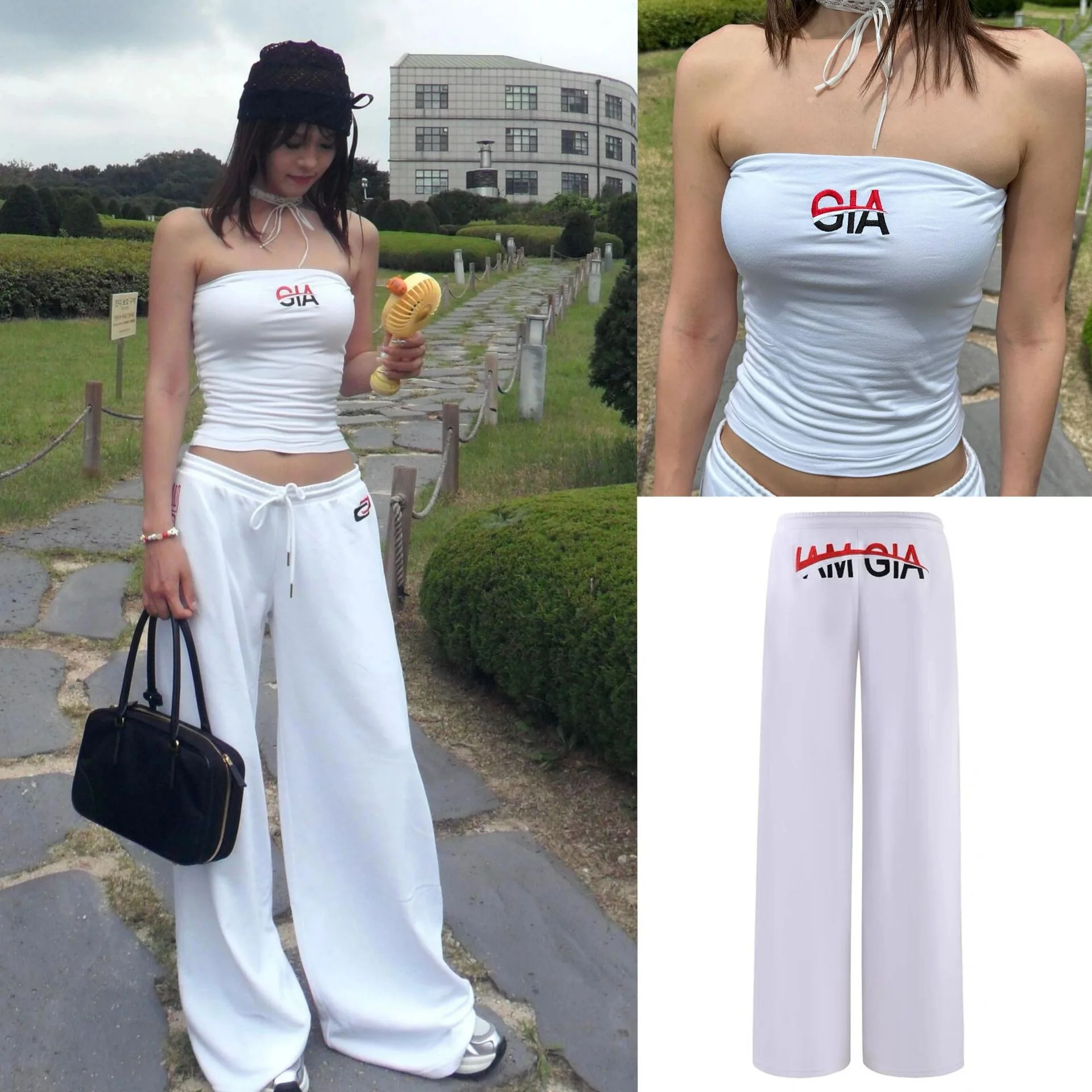 I.AM.GIA 2022, весенние спортивные брюки с вышитыми буквами для девочек, повседневные длинные брюки с прямыми штанинами, комплект Faion, женская одежда 
I.AM.GIA 2022, весенние спортивные брюки с вышитыми буквами для девочек, повседневные длинные брюки с прямыми штанинами, комплект Faion, женская одежда