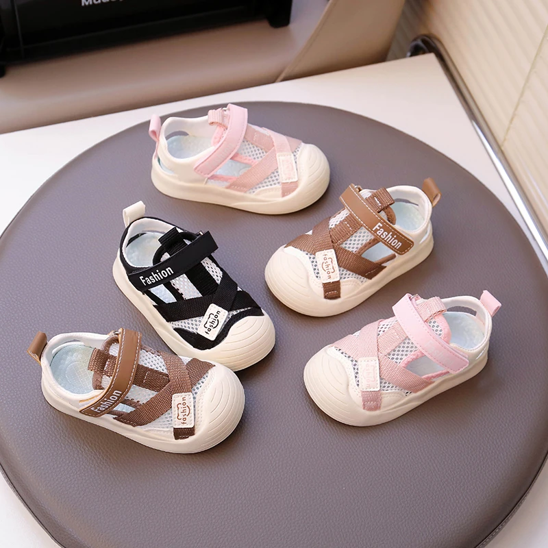 Kids Casual Shoes Mesh Breathable Children Tennis Shoes Toes Capped 2025 Summer New Boys Girls Sports Sandals Hook&loop Trendy
Kids Casual Shoes Mesh Breathable Children Tennis Shoes Toes Capped 2025 Summer New Boys Girls Sports Sandals Hook&loop Trendy