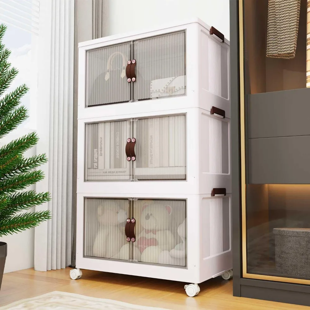 Штабелируемые пластиковые контейнеры для хранения с колесиками — емкость 252Qt, складные органайзеры для шкафов и хранения вещей
Штабелируемые пластиковые контейнеры для хранения с колесиками — емкость 252Qt, складные органайзеры для шкафов и хранения вещей