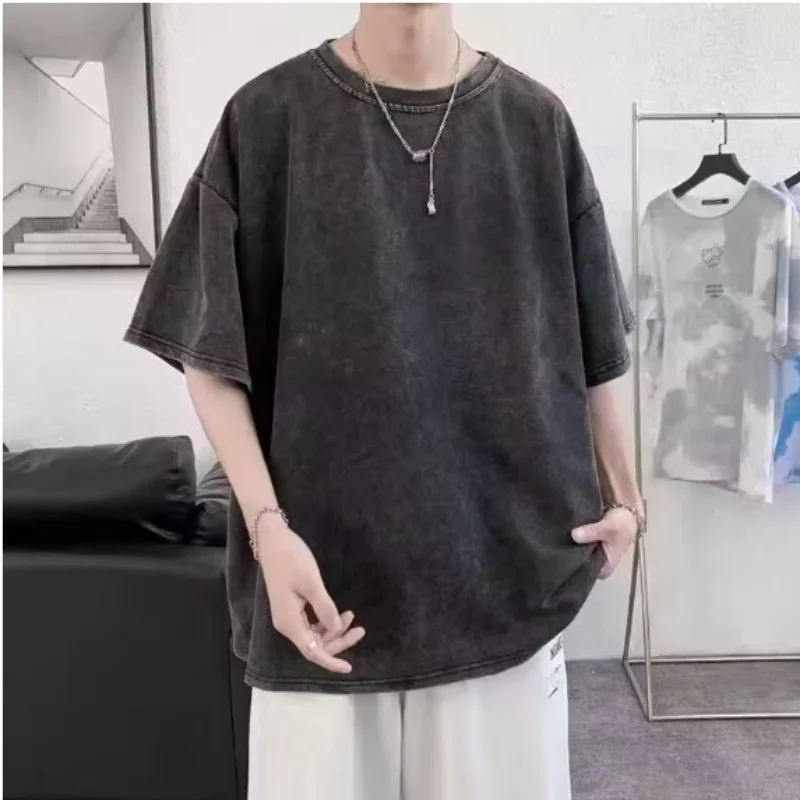 Качественная негабаритная футболка Y2K, мужские винтажные футболки, уличная одежда, футболки с минеральной стиркой для мальчиков, свободные роскошные брендовые топы
Качественная негабаритная футболка Y2K, мужские винтажные футболки, уличная одежда, футболки с минеральной стиркой для мальчиков, свободные роскошные брендовые топы